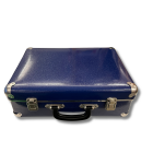 Stor blå  robust kuffert