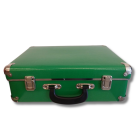Stor grøn robust kuffert