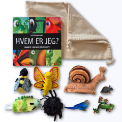 Sampak: Hvem er jeg? Smådyr + 8 dyr fra bogen