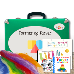 Sprogkuffert: Former og farver